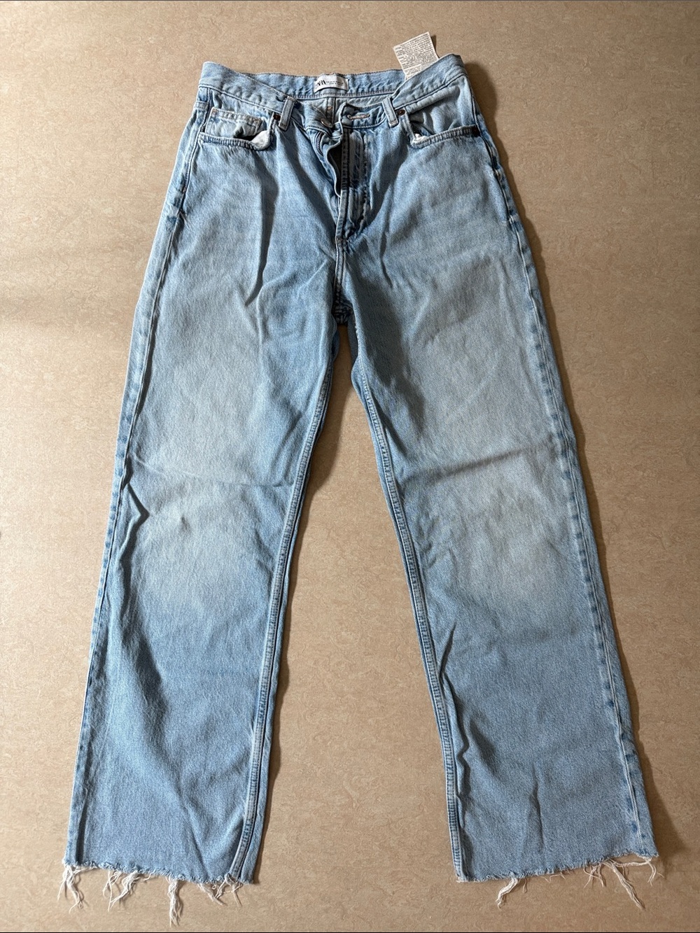 Zara Light Blue Women’s Wide-Leg Jeans